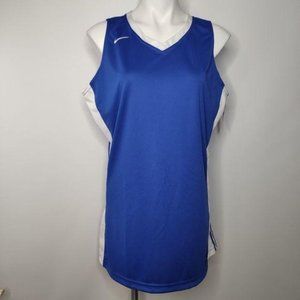 Nike Women's Blue Sleeveless Basketball Jersey